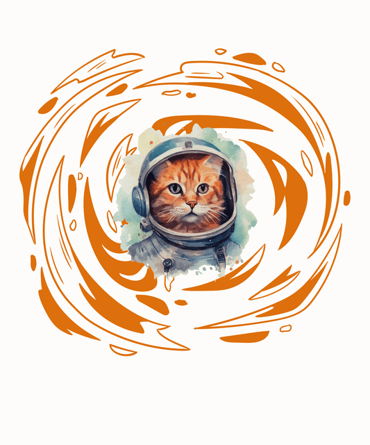 Astro cat Unisex DryBlend® T-Shirt