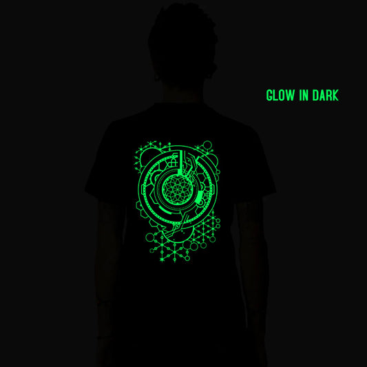 Kore Cotton Half Sleeve UV Plus Glow In Dark