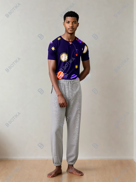 Astro Men’s T-Shirt – Space Graphic Tee for Bold Everyday Style