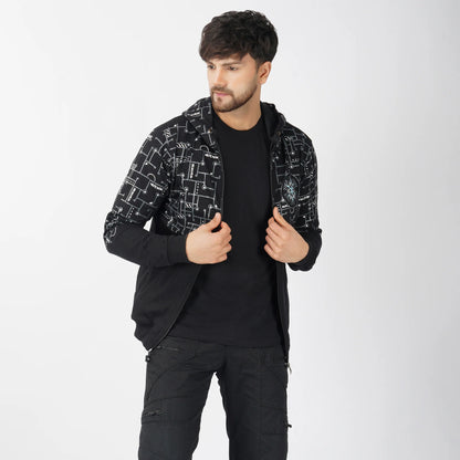 Pincode Glow In The Dark Cotton Hoodie