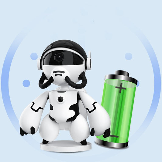 Space  Cam Robot Monitor Low Power Battery Plug-in Free Household
