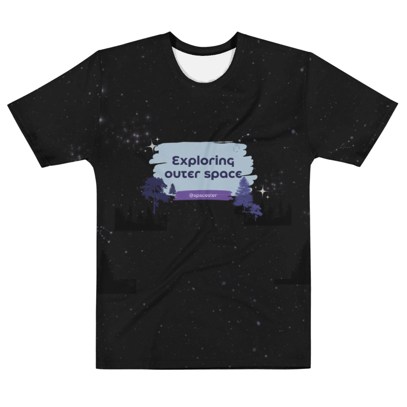 Astro Men’s T-Shirt – Space Graphic Tee for Bold Everyday Style