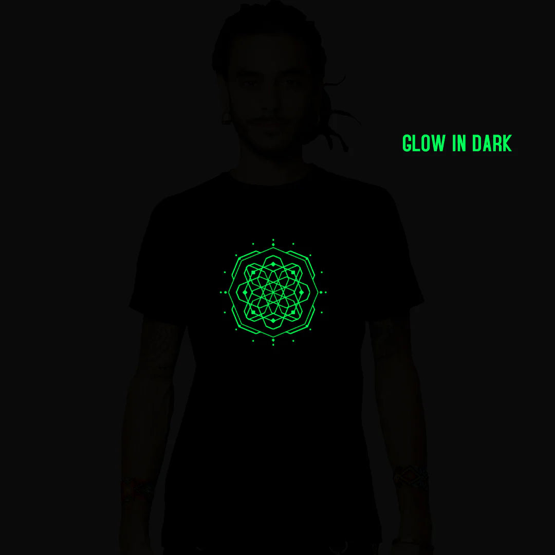 Kore Cotton Half Sleeve UV Plus Glow In Dark