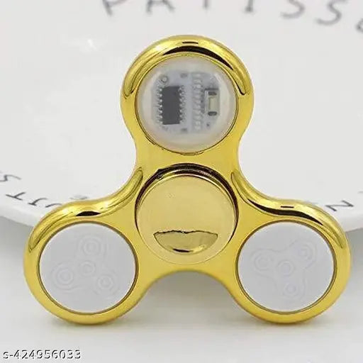 LED Flash Light Various Glow Patterns in The Dark Stress Relief Spinner (Multicolor)