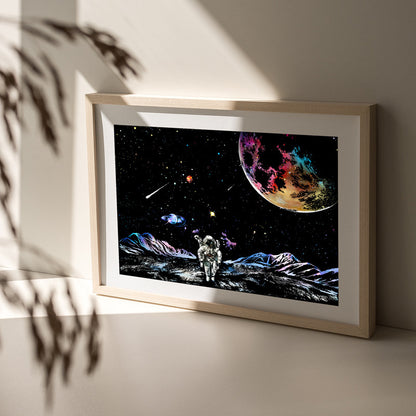 Space Planet Astronaut Scratch Painting Toys